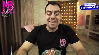 The guy fucks his pregnant stepmom in the ass on stream