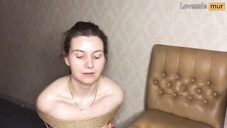 The girl is tied up and fucked roughly in this hot video