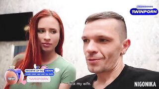 Two Russian students have an intense experience on camera