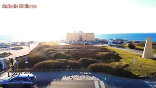 Pick-up guy fucked sexy girl in the beach after seducing her