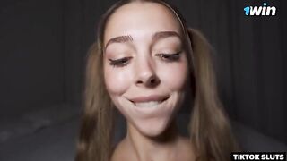 A girl was roughly fucked by her roommate in a steamy encounter