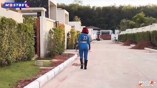 Cosplay sex with a passionate redhead amateur