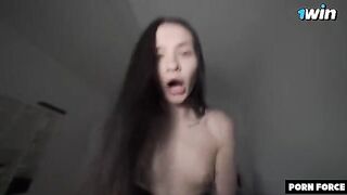 She couldn't stop shaking due to intense passion and excitement