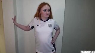 The English fan was fucked in the ass by a Frenchman for losing a bet