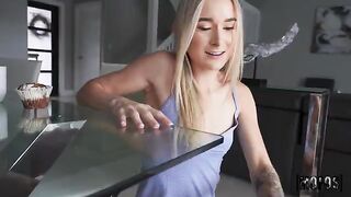 A girl should be able to kiss and suck a dick, that's true