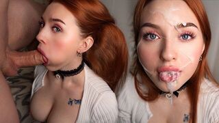 The guy’s skillful tongue made the girl moan and cum