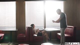 The girl is at the mercy of her desires, a sensual scene unfolds