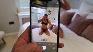 What will happen if the girl puts the video on the web?