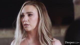 One made a cunny sucking, the other ended up with cum on her