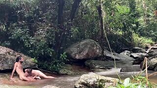 Some people like fucking in nature, and this couple is no exception