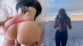 You don't have to look at your face, focus on the perfect ass