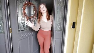Will you come in and appreciate my bed? - Hot MILF action with a twist