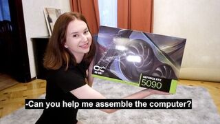 Will you indulge me for a gift? - Cutie Anna Sibster's sexy offer