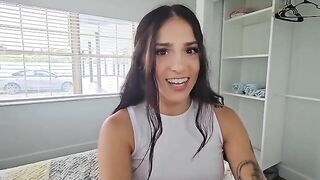 A man has fun with his stepsister in a playful roleplay scenario