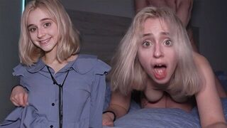 You will learn to be submissive with a hot blonde in a steamy scene