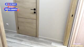 The girl was not against having sex, so she freshened up her face