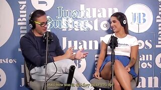 A sexy homemade show with Natalia Garcia, full of fire and passion