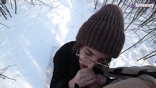 A walk in the park with my stepsister ended with a hard fuck - Anny Walker