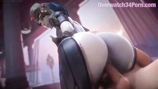 Hot widowmaker overwatch sfm compilation with sound and 3d porn