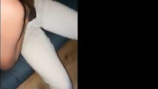 Amateur hot wife fucks BBC after party, her husband films it all