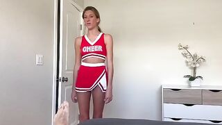 Special support for cheerleader Addison Vodka in HD porn