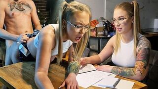 Girl is getting fucked for good marks at school