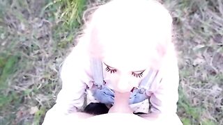 A beautiful girl with a pink hairstyle is always ready for sex