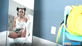 Brought the cute girl to loud orgasms and moans