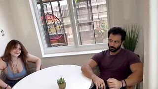 A girl got a big dick in her pussy from a step daddy