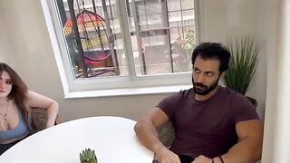 A girl got a big dick in her pussy from a step daddy