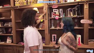 The main client wants sex, a steamy encounter in a sex shop