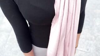 Sex in the ass is not a sin, especially with a hijab on