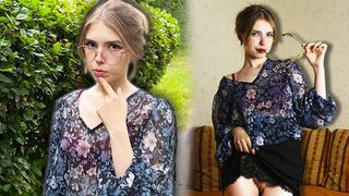 Serious in appearance, but capable of many things - this student isn't boring