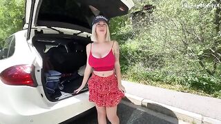 A stick game with a hot blonde was cancelled due to an unexpected encounter