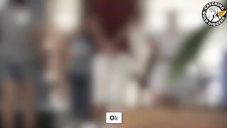 The girl is having an intense experience, even though this is just the beginning