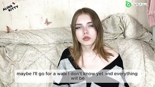 An insatiable desire to fuck a friend in the kitchen, but she's delaying