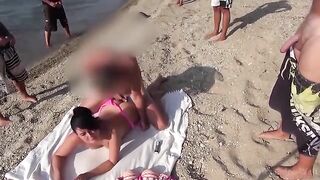 I spread out the towel, and you unbuttoned your pants—perfect scene
