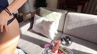 A moment of pure pleasure, free from any trace of shame - a hot MILF scene