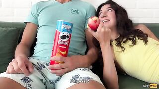 I play with the tip and then dive deep inside in this hot vid