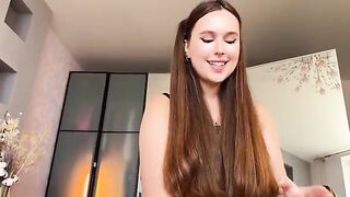 A sexy girl is jumping on her boyfriend’s dick hard