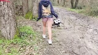 A girl has sex with her neighbor in the forest, it’s none of your business