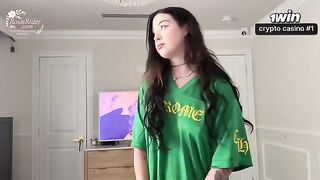 A girl with a tattoo gets fucked from behind
