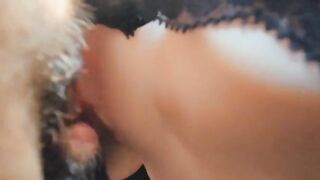 Fingers on fake pussy, a man’s longing is fulfilled