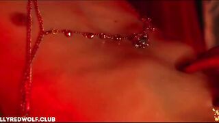 It has a rhythmic effect, following the sound of moans