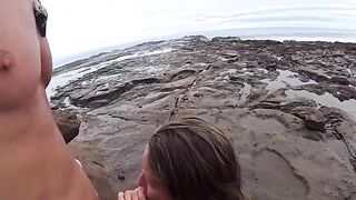 The beach is always humid — from the water and other reasons