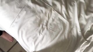 Nurse checked the guy’s temperature, then took his pulse in a provocative spot