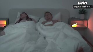 I came to bed, moaning as I breathed heavily