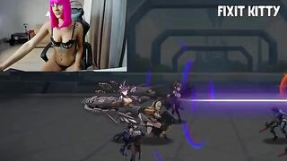 The couple enjoys the bliss of sexual love