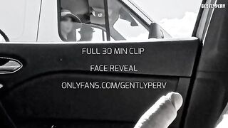 Let's have some fun in the car and surprise everyone with our moans