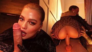 You can put it in your mouth, and there's a net on top - TheBestPornTube